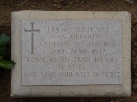 Struma Military Cemetery - Denoon, William